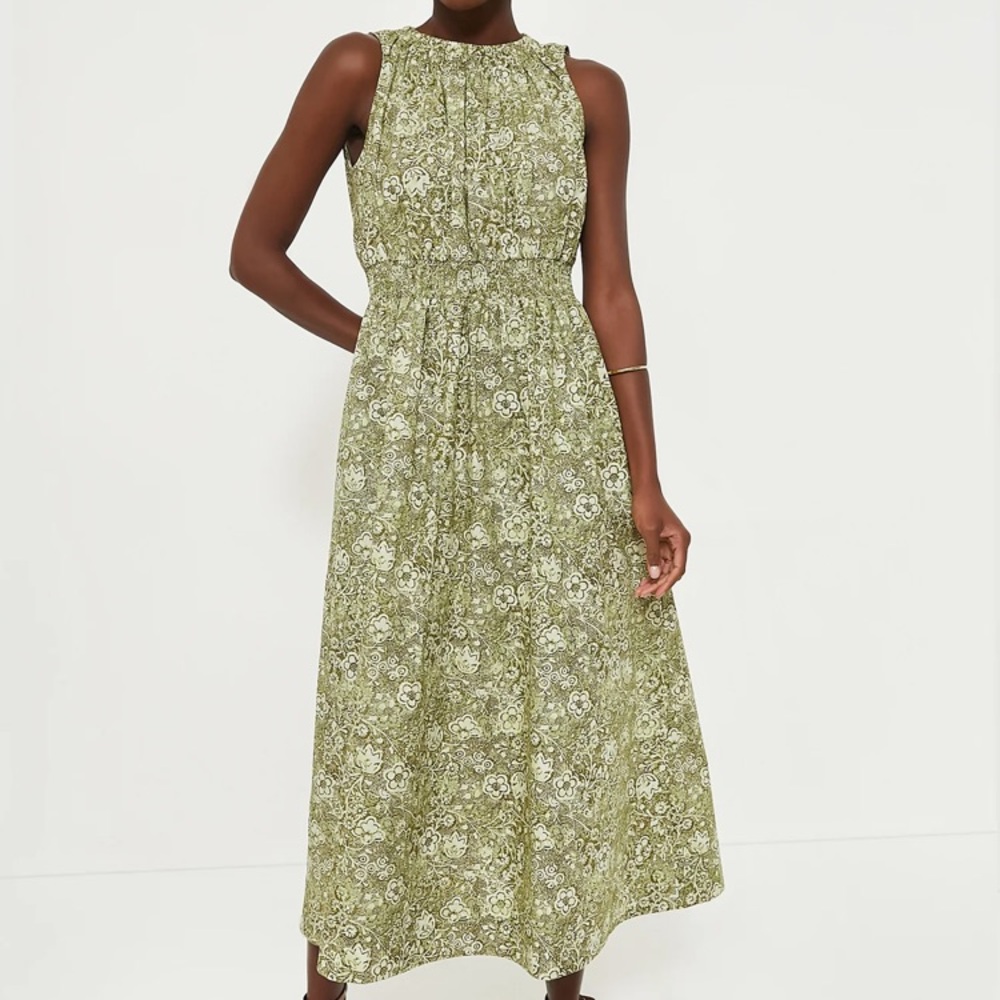 New: Tuckernuck Bergamot Floral Walker Dress. With Pockets. Size Small